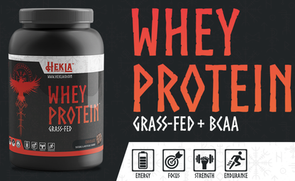 Whey Protein From Grass-Fed Cows + BCAA